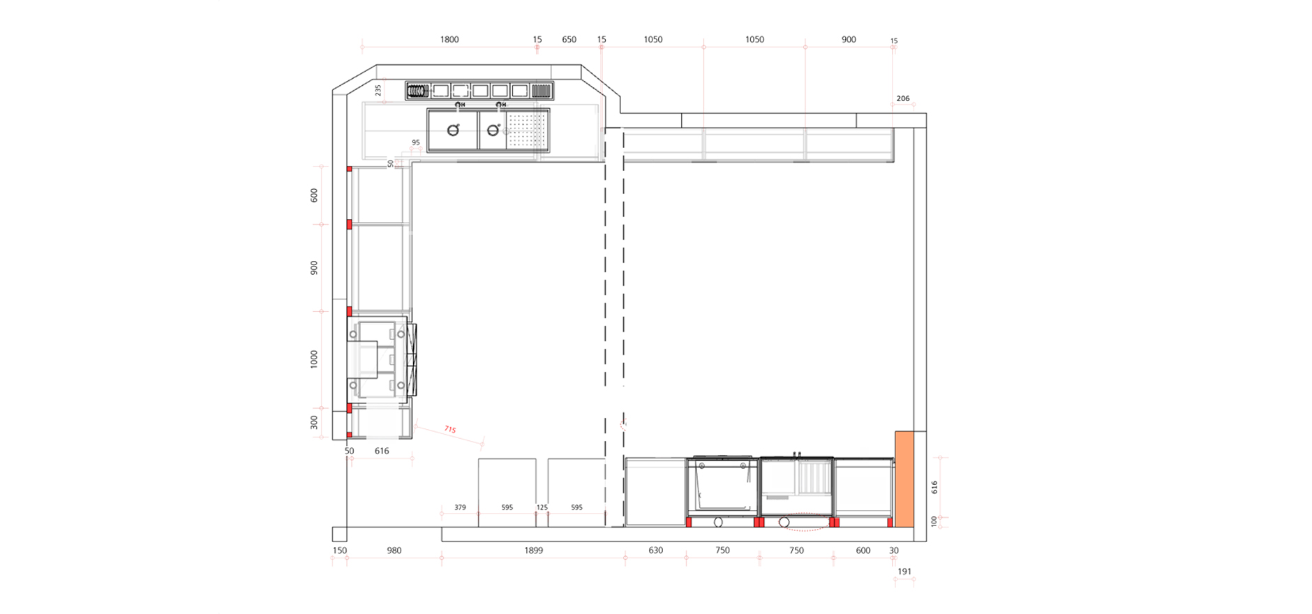 Planta do projeto Apartamento Vila Nova